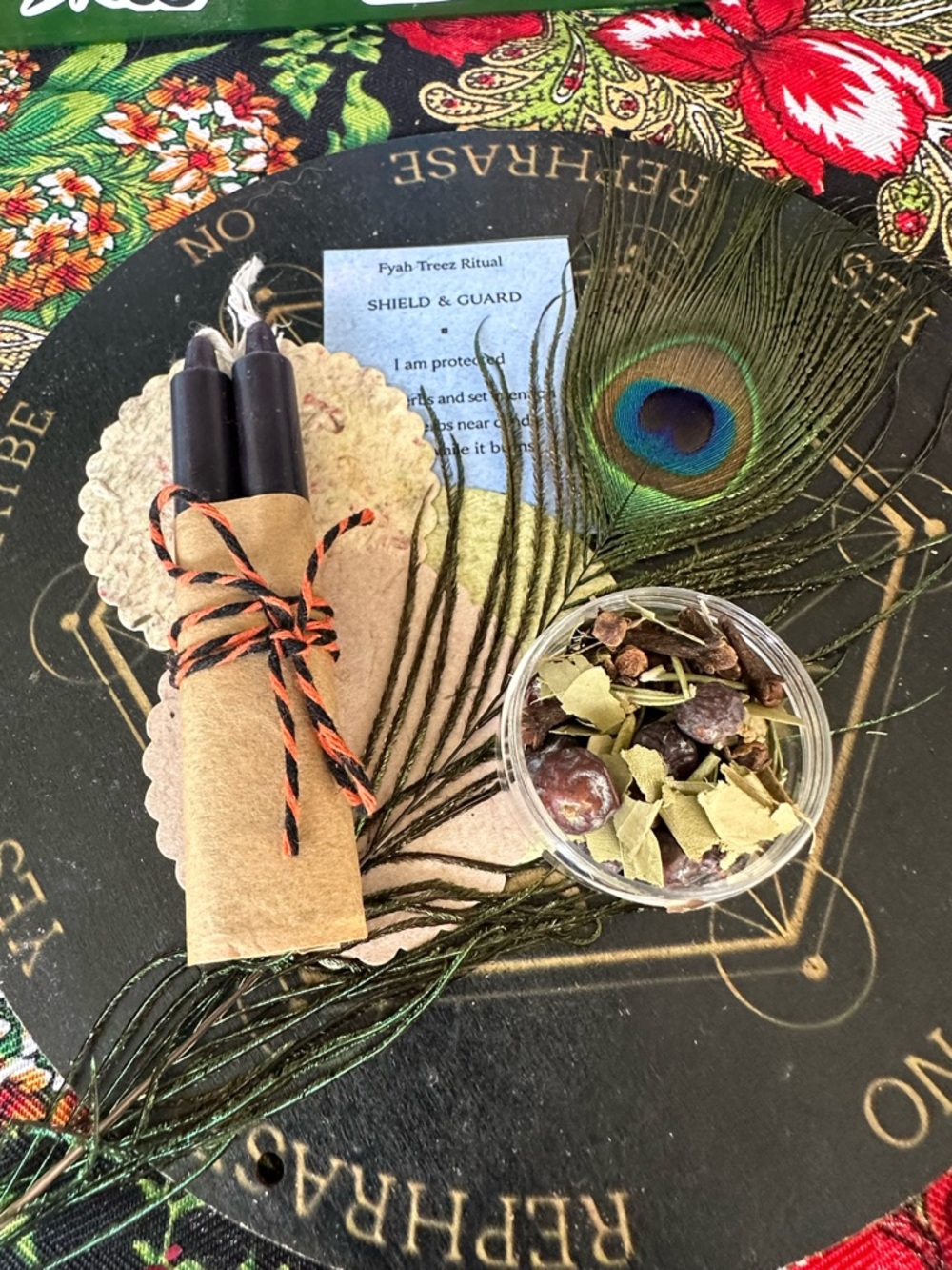 Shield & Guard Ritual Kit | Protection Spell | Energy Shielding Set